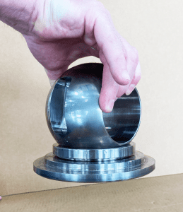 360 degree ball valve lapping and coating